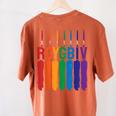 Rainbow Roygbiv Kids Artist Costume Art Teacher Women's Comfort Colors T-Shirt Back Print Yam Rainbow Roygbiv Kids Artist Costume Art Teacher Women's Comfort Colors T-Shirt Back Print Yam