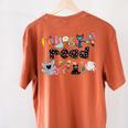 Read Children's Books Teacher Women's Comfort Colors T-Shirt Back Print Yam Read Children's Books Teacher Women's Comfort Colors T-Shirt Back Print Yam