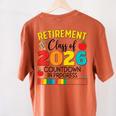 Retirement Class Of 2026 Countdown In Progress Teacher Women's Comfort Colors T-Shirt Back Print Yam Retirement Class Of 2026 Countdown In Progress Teacher Women's Comfort Colors T-Shirt Back Print Yam