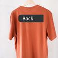 Retro ABCD Teacher Tour Kindergarten Teacher Back To School Women's Comfort Colors T-Shirt Back Print Yam