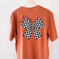 Retro Special Education Squad Coquette Bow SPED Teacher Women's Comfort Colors T-Shirt Back Print Yam