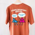 Right Acute Triangle Math Teacher Cool Geometry Women's Comfort Colors T-Shirt Back Print Yam Right Acute Triangle Math Teacher Cool Geometry Women's Comfort Colors T-Shirt Back Print Yam