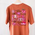Rock The Test Testing Day Don't Stress Do Your Best Teacher For Men Women Girls Kids Women's Comfort Colors T-Shirt Back Print Yam Rock The Test Testing Day Don't Stress Do Your Best Teacher For Men Women Girls Kids Women's Comfort Colors T-Shirt Back Print Yam