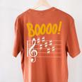 Scary Key Signature Boo Music Halloween Musician Teacher Men Women Women's Comfort Colors T-Shirt Back Print Yam Scary Key Signature Boo Music Halloween Musician Teacher Men Women Women's Comfort Colors T-Shirt Back Print Yam