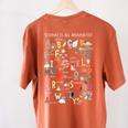 Science Teacher Alphabet Science Is All Around Us Teacher Women's Comfort Colors T-Shirt Back Print Yam