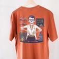 Science Teacher Halloween Skeleton Scientist Chemistry Women's Comfort Colors T-Shirt Back Print Yam Science Teacher Halloween Skeleton Scientist Chemistry Women's Comfort Colors T-Shirt Back Print Yam