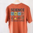Science Teacher Periodic Table Jokes Chemistry Pun Women's Comfort Colors T-Shirt Back Print Yam Science Teacher Periodic Table Jokes Chemistry Pun Women's Comfort Colors T-Shirt Back Print Yam