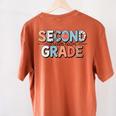 Second Grade Dream Team Back To School 2nd Grade Teacher Women's Comfort Colors T-Shirt Back Print Yam Second Grade Dream Team Back To School 2nd Grade Teacher Women's Comfort Colors T-Shirt Back Print Yam