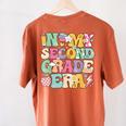 In My Second Grade Era Girl Back To School 2nd Grade Teacher Women's Comfort Colors T-Shirt Back Print Yam In My Second Grade Era Girl Back To School 2nd Grade Teacher Women's Comfort Colors T-Shirt Back Print Yam