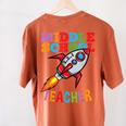 Space Middle School Teacher Back To School Men Women Kids Women's Comfort Colors T-Shirt Back Print Yam Space Middle School Teacher Back To School Men Women Kids Women's Comfort Colors T-Shirt Back Print Yam