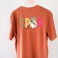 Sped Teacher Halloween Ghost Special Education Preppy Fall Women's Comfort Colors T-Shirt Back Print Yam Sped Teacher Halloween Ghost Special Education Preppy Fall Women's Comfort Colors T-Shirt Back Print Yam