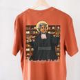St Jean Baptiste De La Salle Patron Saint Education Teachers Women's Comfort Colors T-Shirt Back Print Yam St Jean Baptiste De La Salle Patron Saint Education Teachers Women's Comfort Colors T-Shirt Back Print Yam