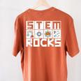 STEM Rocks Science Technology Engineering Math STEM Teacher Women's Comfort Colors T-Shirt Back Print Yam STEM Rocks Science Technology Engineering Math STEM Teacher Women's Comfort Colors T-Shirt Back Print Yam