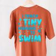 Swimming Teacher I Teach Tiny Humans To Swim Swim Instructor Women's Comfort Colors T-Shirt Back Print Yam Swimming Teacher I Teach Tiny Humans To Swim Swim Instructor Women's Comfort Colors T-Shirt Back Print Yam