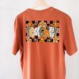 Teacher Appreciation Boho Floral Leopard Checkered Women's Comfort Colors T-Shirt Back Print Yam Teacher Appreciation Boho Floral Leopard Checkered Women's Comfort Colors T-Shirt Back Print Yam