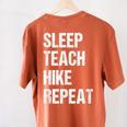 Teacher Hiking Shirt Teaching Hiker T Shirt Women's Comfort Colors T-Shirt Back Print Yam Teacher Hiking Shirt Teaching Hiker T Shirt Women's Comfort Colors T-Shirt Back Print Yam
