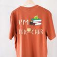 Teacher Puns I'm Tea-Cher Tea Lover Fun Teacher For Men Women Women's Comfort Colors T-Shirt Back Print Yam Teacher Puns I'm Tea-Cher Tea Lover Fun Teacher For Men Women Women's Comfort Colors T-Shirt Back Print Yam