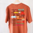 Teacher I Will Read Book On Boat Kids Women Bookworm Women's Comfort Colors T-Shirt Back Print Yam Teacher I Will Read Book On Boat Kids Women Bookworm Women's Comfort Colors T-Shirt Back Print Yam