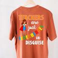 Teachers Are Superheroes Graduation School Teachers Women's Comfort Colors T-Shirt Back Print Yam Teachers Are Superheroes Graduation School Teachers Women's Comfort Colors T-Shirt Back Print Yam