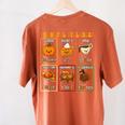 Thankful Syllables Thanksgiving Phonics Reading Teacher Fall Women's Comfort Colors T-Shirt Back Print Yam Thankful Syllables Thanksgiving Phonics Reading Teacher Fall Women's Comfort Colors T-Shirt Back Print Yam