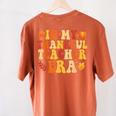 In My Thankful Teacher Era Autumn Thanksgiving Fall Season Women's Comfort Colors T-Shirt Back Print Yam In My Thankful Teacher Era Autumn Thanksgiving Fall Season Women's Comfort Colors T-Shirt Back Print Yam