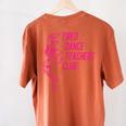 Tired Dance Teachers Club Dance Lover Women's Comfort Colors T-Shirt Back Print Yam Tired Dance Teachers Club Dance Lover Women's Comfort Colors T-Shirt Back Print Yam