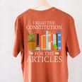 History Teacher I Read The Constitution For The Articles For Men Women Women's Comfort Colors T-Shirt Back Print Yam History Teacher I Read The Constitution For The Articles For Men Women Women's Comfort Colors T-Shirt Back Print Yam
