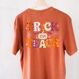 Trick Or Teach Teacher Halloween Costume Men Women Women's Comfort Colors T-Shirt Back Print Yam