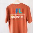 UFLI Queen Science Of Reading Literacy Teacher Appreciation Women's Comfort Colors T-Shirt Back Print Yam UFLI Queen Science Of Reading Literacy Teacher Appreciation Women's Comfort Colors T-Shirt Back Print Yam