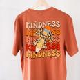 Unity Day Orange Kindness Teacher Bow Anti Bullying Be Kind Women's Comfort Colors T-Shirt Back Print Yam Unity Day Orange Kindness Teacher Bow Anti Bullying Be Kind Women's Comfort Colors T-Shirt Back Print Yam