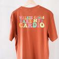 Walkie Calls Are My Cardio SPED Teacher Inclusion ABA Women's Comfort Colors T-Shirt Back Print Yam Walkie Calls Are My Cardio SPED Teacher Inclusion ABA Women's Comfort Colors T-Shirt Back Print Yam