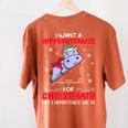 I Want A Hippopotenuse For Christmath Math Teacher Christmas Women's Comfort Colors T-Shirt Back Print Yam I Want A Hippopotenuse For Christmath Math Teacher Christmas Women's Comfort Colors T-Shirt Back Print Yam