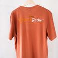 Whatateacher Shirt Teacher Lovers Women's Comfort Colors T-Shirt Back Print Yam Whatateacher Shirt Teacher Lovers Women's Comfort Colors T-Shirt Back Print Yam