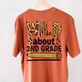 Wild About 2Nd Grade School Grade Teacher Women's Comfort Colors T-Shirt Back Print Yam Wild About 2Nd Grade School Grade Teacher Women's Comfort Colors T-Shirt Back Print Yam