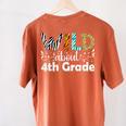 Wild About 4th Grade First Day Of School Teacher Student Women's Comfort Colors T-Shirt Back Print Yam Wild About 4th Grade First Day Of School Teacher Student Women's Comfort Colors T-Shirt Back Print Yam