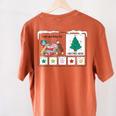 I Am Working For Christmas Break Special Education Teacher Women's Comfort Colors T-Shirt Back Print Yam