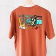 Y'All Gonna LEARN Today Back To School Teacher Appreciation Women's Comfort Colors T-Shirt Back Print Yam Y'All Gonna LEARN Today Back To School Teacher Appreciation Women's Comfort Colors T-Shirt Back Print Yam