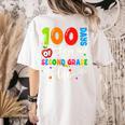 100 Days Of Living That 2nd Grade Life Boy Girl Teacher Women's Comfort Colors T-Shirt Back Print Ivory 100 Days Of Living That 2nd Grade Life Boy Girl Teacher Women's Comfort Colors T-Shirt Back Print Ivory