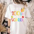 100 Days Of School Teacher And Student Women's Comfort Colors T-Shirt Back Print Ivory 100 Days Of School Teacher And Student Women's Comfort Colors T-Shirt Back Print Ivory