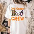 3rd Grade Boo Crew Halloween Teachers Students Costume Women's Comfort Colors T-Shirt Back Print Ivory 3rd Grade Boo Crew Halloween Teachers Students Costume Women's Comfort Colors T-Shirt Back Print Ivory