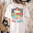 3rd Grade Boo Crew Third Grade Halloween Costume Teacher Kid Women's Comfort Colors T-Shirt Back Print Ivory