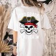 3rd Grade Pirate Crew Halloween Costume Student Teacher Women's Comfort Colors T-Shirt Back Print Ivory
