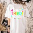 3rd Grade Team Pencil Teacher Student Back To School Girls Women's Comfort Colors T-Shirt Back Print Ivory 3rd Grade Team Pencil Teacher Student Back To School Girls Women's Comfort Colors T-Shirt Back Print Ivory