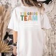 5TH Grade Team Teacher Like A Normal Team Fifth Grade Women's Comfort Colors T-Shirt Back Print Ivory 5TH Grade Team Teacher Like A Normal Team Fifth Grade Women's Comfort Colors T-Shirt Back Print Ivory