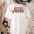 67 Ice Cream Drip Meme Math Teacher School Square Root 4489 Women's Comfort Colors T-Shirt Back Print Ivory