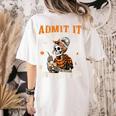 Admit It You Low Key Love Art Bruh Halloween Art Teacher Women's Comfort Colors T-Shirt Back Print Ivory Admit It You Low Key Love Art Bruh Halloween Art Teacher Women's Comfort Colors T-Shirt Back Print Ivory