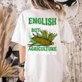 AG Teacher English Is Important But Agriculture Teacher Women's Comfort Colors T-Shirt Back Print Ivory AG Teacher English Is Important But Agriculture Teacher Women's Comfort Colors T-Shirt Back Print Ivory