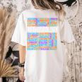 Anthropology Words Anthropologist Teacher Women's Comfort Colors T-Shirt Back Print Ivory Anthropology Words Anthropologist Teacher Women's Comfort Colors T-Shirt Back Print Ivory