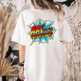 Art Is My Superpower Comic Artist Art Teacher Superhero Women's Comfort Colors T-Shirt Back Print Ivory Art Is My Superpower Comic Artist Art Teacher Superhero Women's Comfort Colors T-Shirt Back Print Ivory