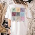 Art Teacher Life Retro Groovy Teaching Future Artists Women's Comfort Colors T-Shirt Back Print Ivory Art Teacher Life Retro Groovy Teaching Future Artists Women's Comfort Colors T-Shirt Back Print Ivory